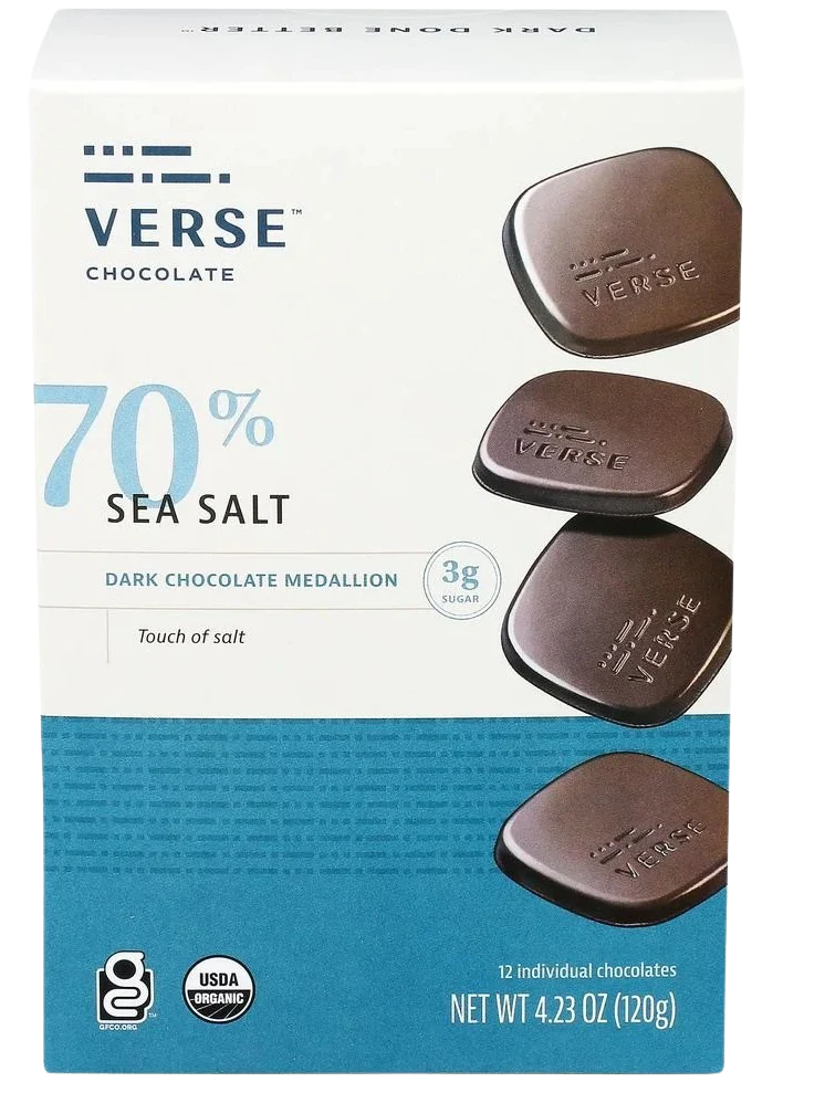 70% Sea Salt Dark Chocolate