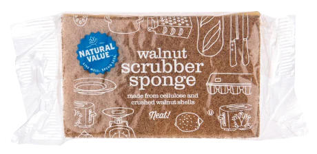 Scouring Pads Made from Walnut (24 Pack)