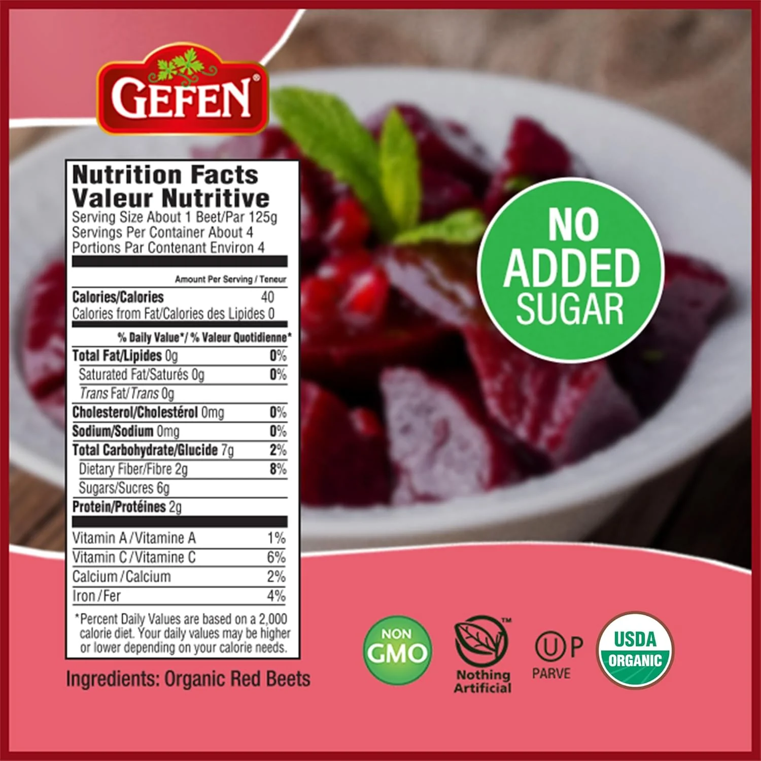Organic Ready-To-Eat Beets - Image 2