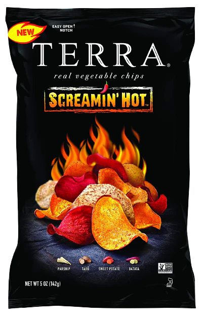 Screamin Hot Vegetable Chips