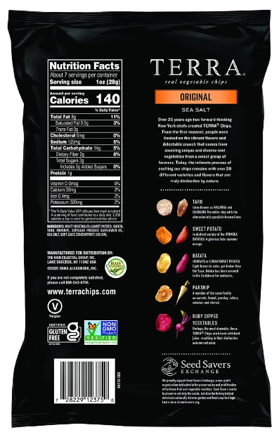 Original Vegetable Chips With Sea Salt - Image 2