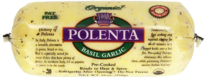 Garlic Basil Polenta