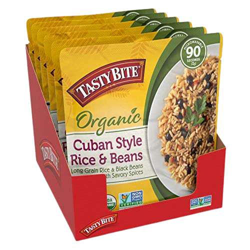 Organic Cuban Style Rice & Beans (6 Pack)