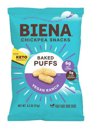 Vegan Ranch Baked Puffs