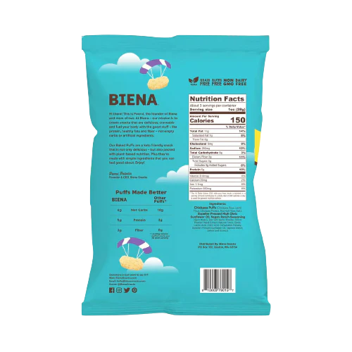 Vegan Ranch Baked Puffs - Image 2