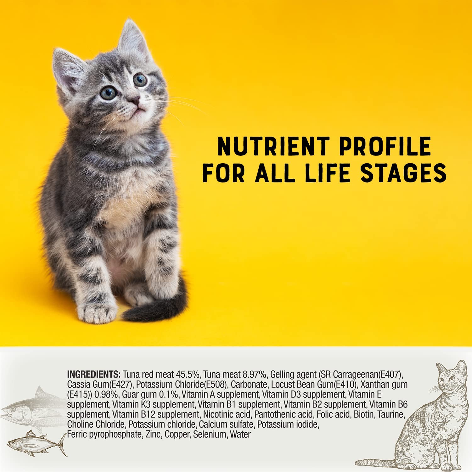Grain-Free Cat Food Tuna & Topping Albacore (24 pack) - Image 2