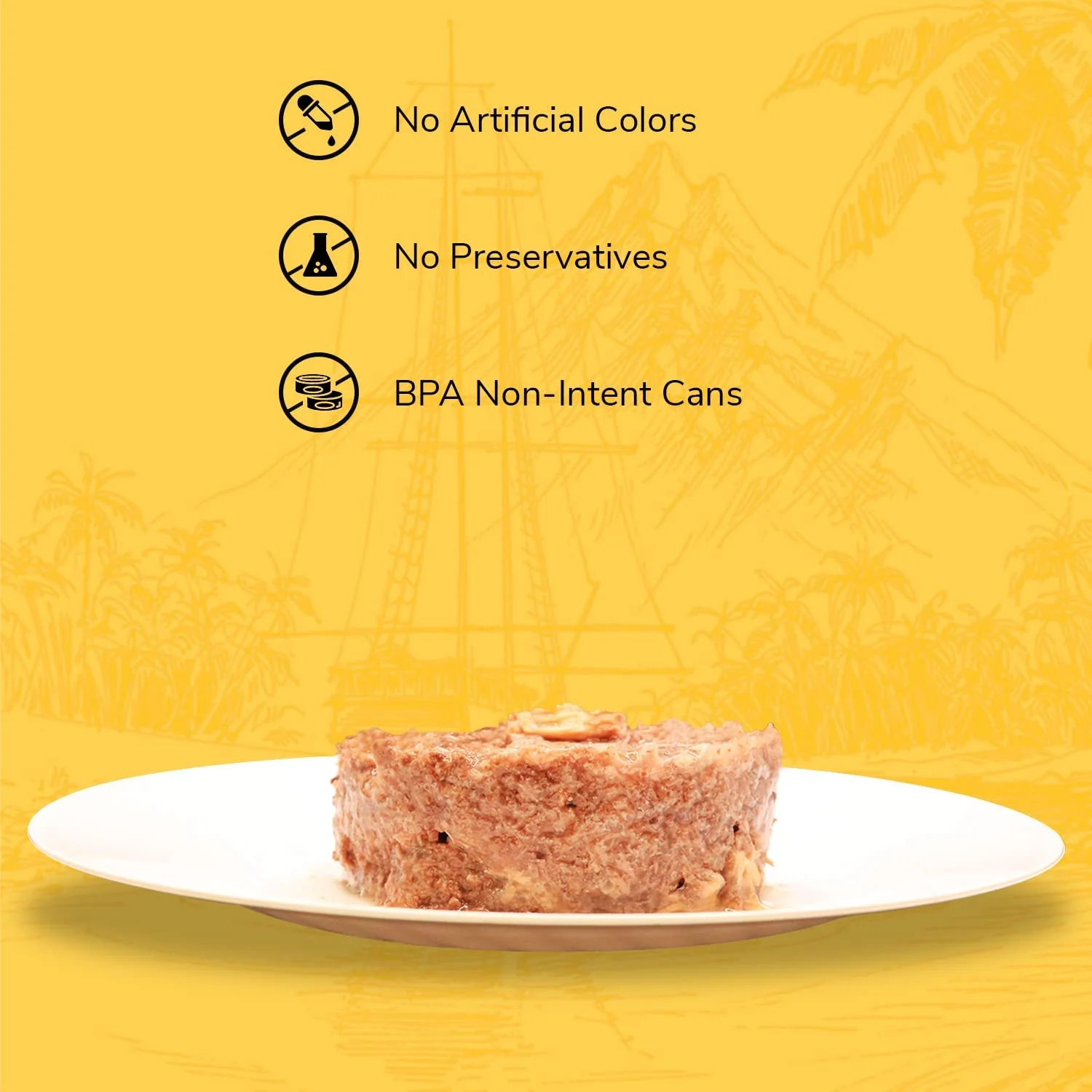 Grain-Free Cat Food Tuna & Topping Albacore (24 pack) - Image 3
