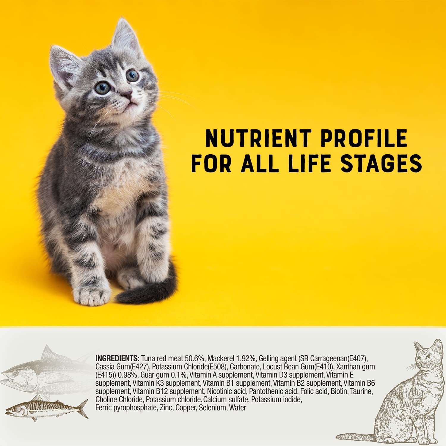 Grain-Free Cat Food Tuna & Topping Mackerel - Image 2