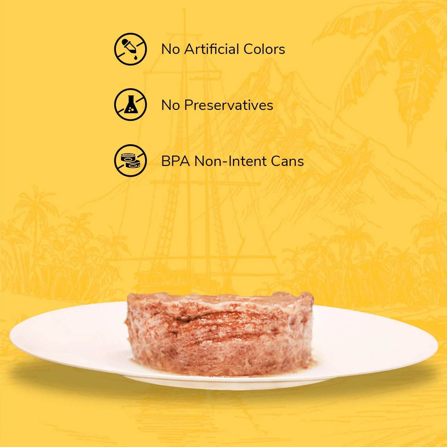Grain-Free Cat Food Tuna & Topping Mackerel - Image 3