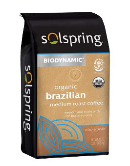 Organic Brazillian Medium Roast Coffee