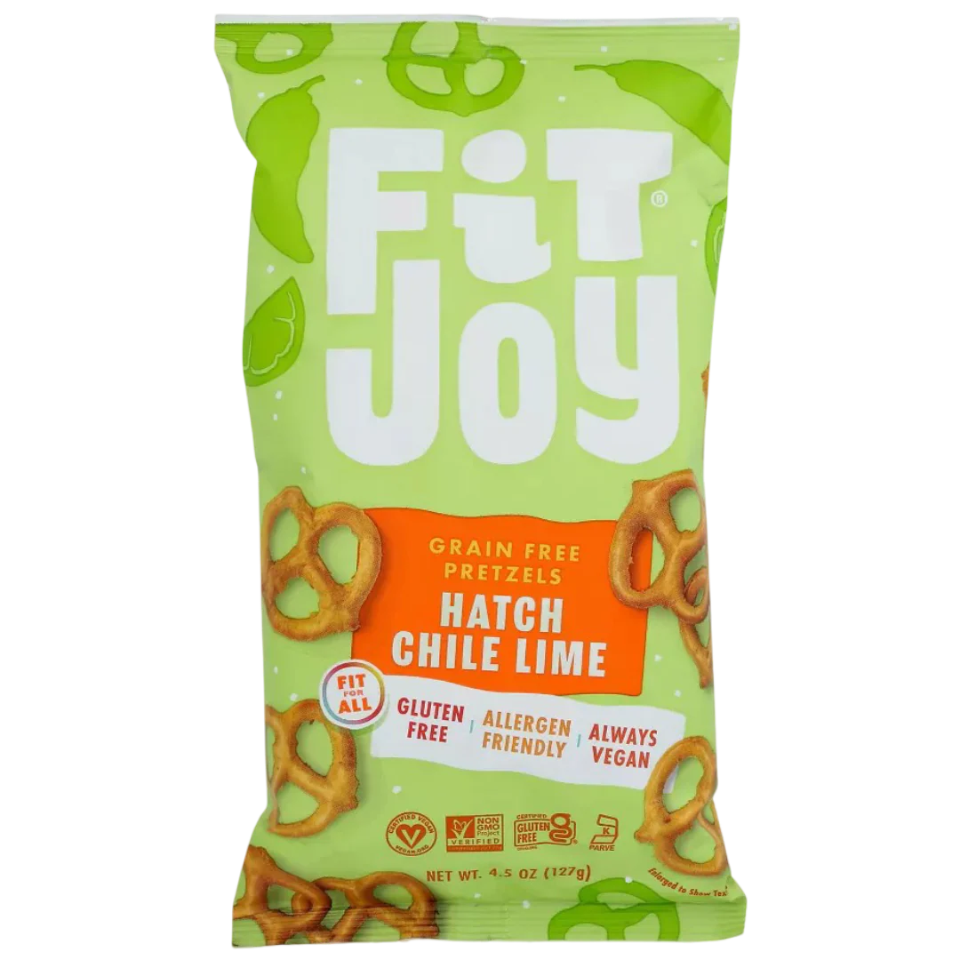 Grain Free Hatch Chile Lime Pretzels
