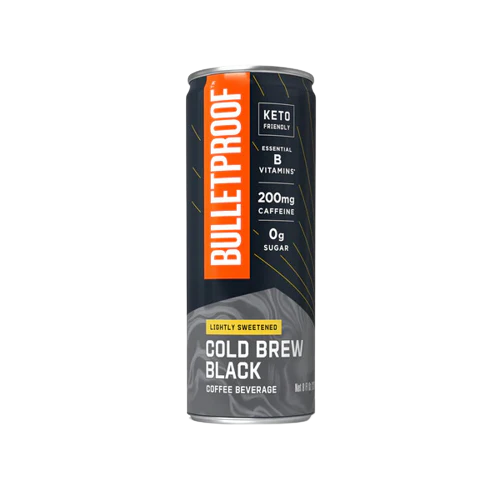 Lightly Sweetened Cold Brew Black Coffee (12 Pack Case) - Image 2