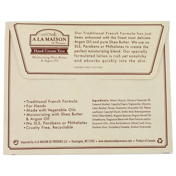Hand Cream Trio Argan Oil and Shea Butter - Image 2