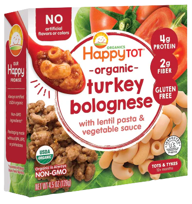 Organic Turkey Bolognese Toddler Pasta Bowl