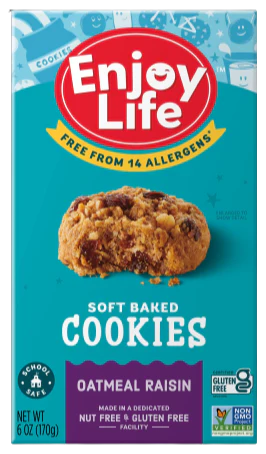 Soft Oatmeal Raisin Cookies