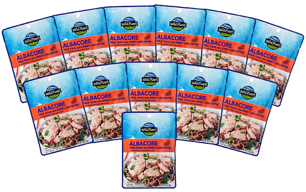 Wild Albacore Tuna With Sweet Chili Pepper (12 Pack Case)