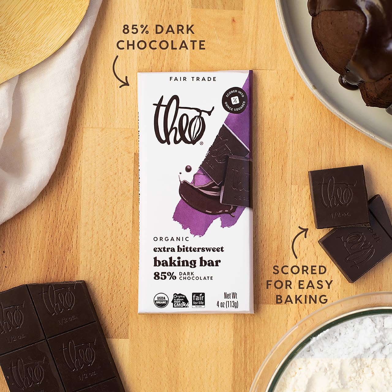 Dark Chocolate Baking Bar - Image 2