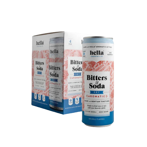 Dry Aromatic Bitters & Soda 4Pk
