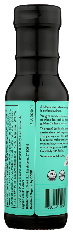 Organic Medjool Date Syrup - Blueberry - Image 2