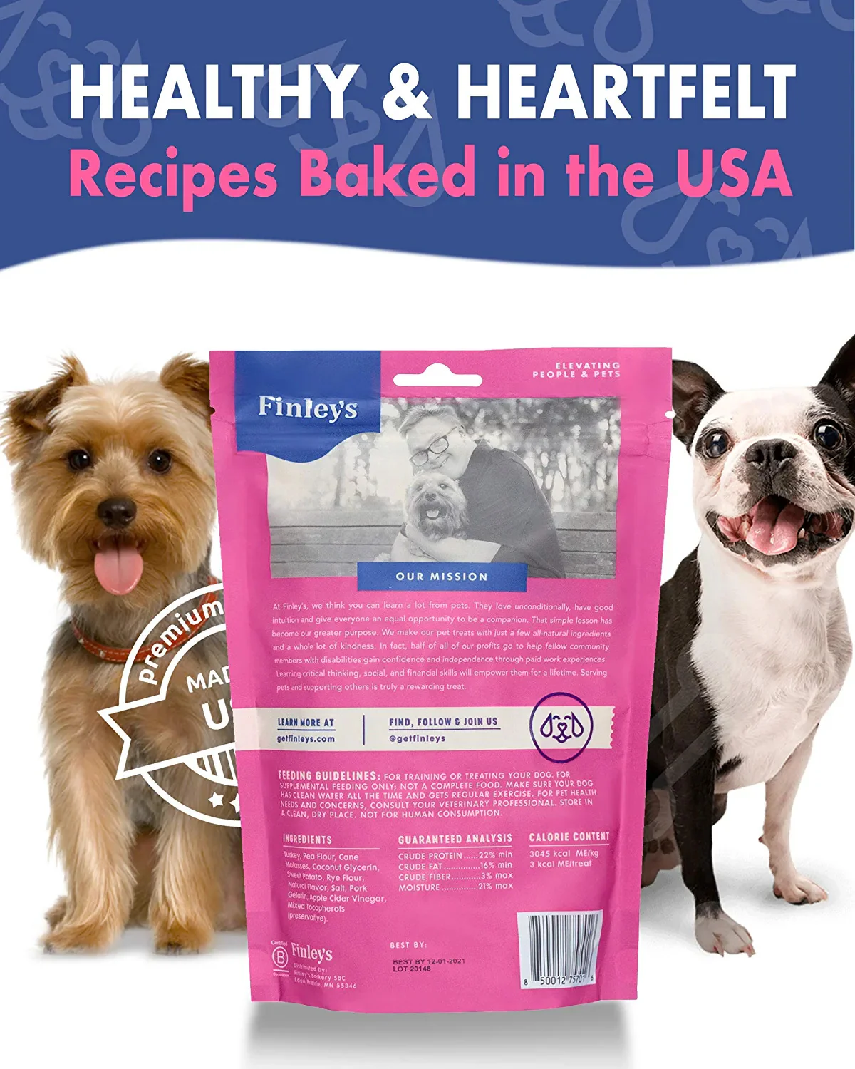 Natural Turkey Soft Training Bite Dog Treats - Image 3