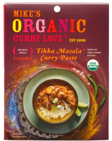 Organic Tikka Masala Curry Paste