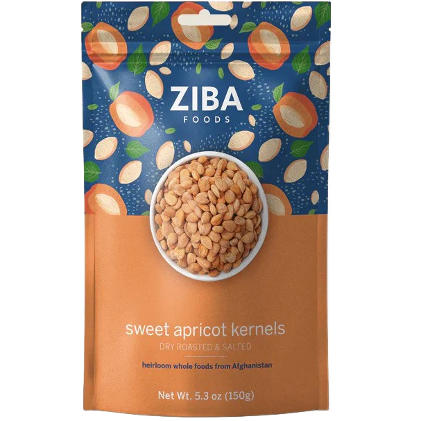 Dry Roasted And Salted Sweet Apricot Kernels
