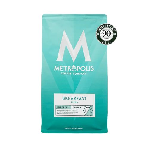 Breakfast Blend Whole Bean Coffee
