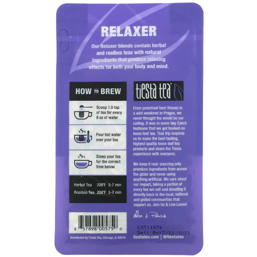 Lavender Chamomile Loose Leaf Herbal Tea - Image 2