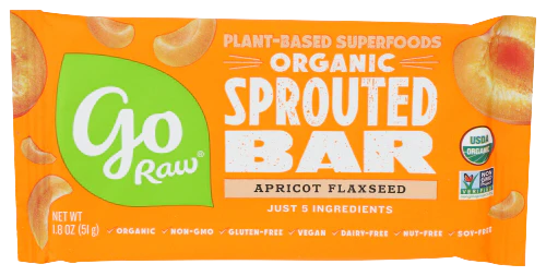 Organic Apricot Sprouted Bar