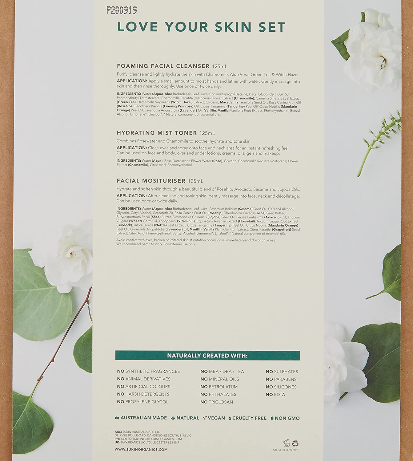 Skincare Gift 3 Piece Set - Image 4