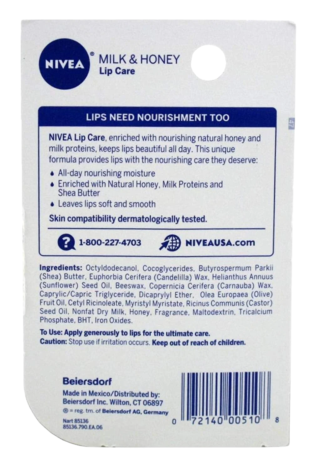 A Kiss of Milk & Honey Natural Defense & Soothing Lip Care - Image 5