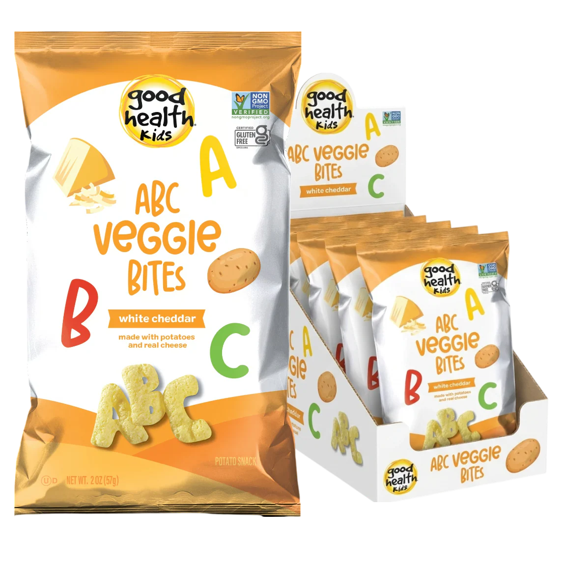 ABC Veggie Bites - White Cheddar (5 CT)