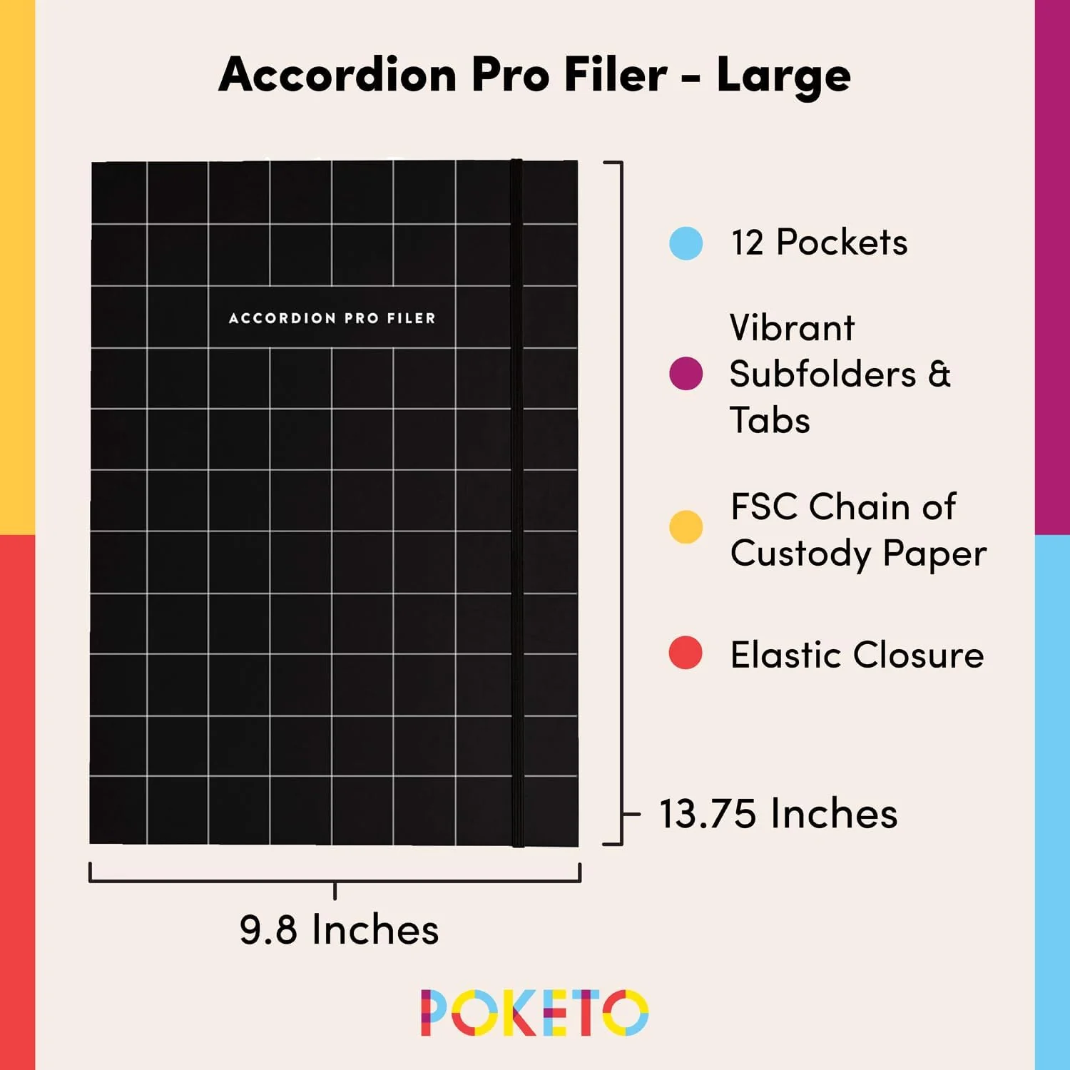 Accordian Pro Filer Large - Bauhaus - Image 5