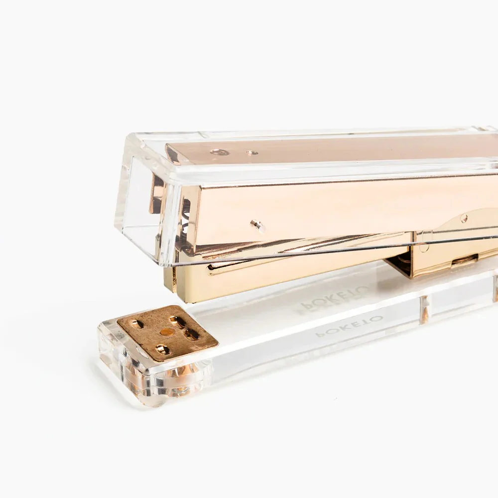Acrylic Stapler in Gold - Image 2