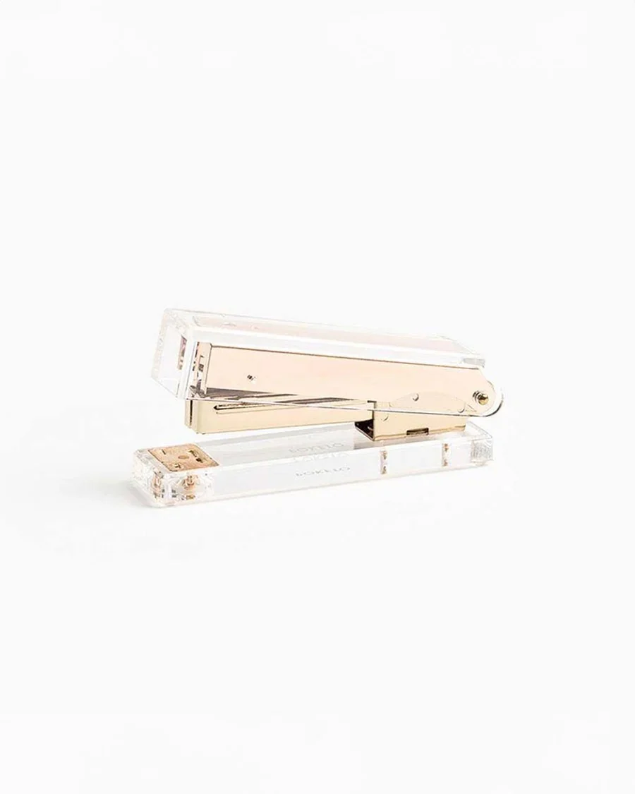 Acrylic Stapler in Gold - Image 3