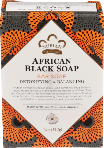 African Black Soap Bar