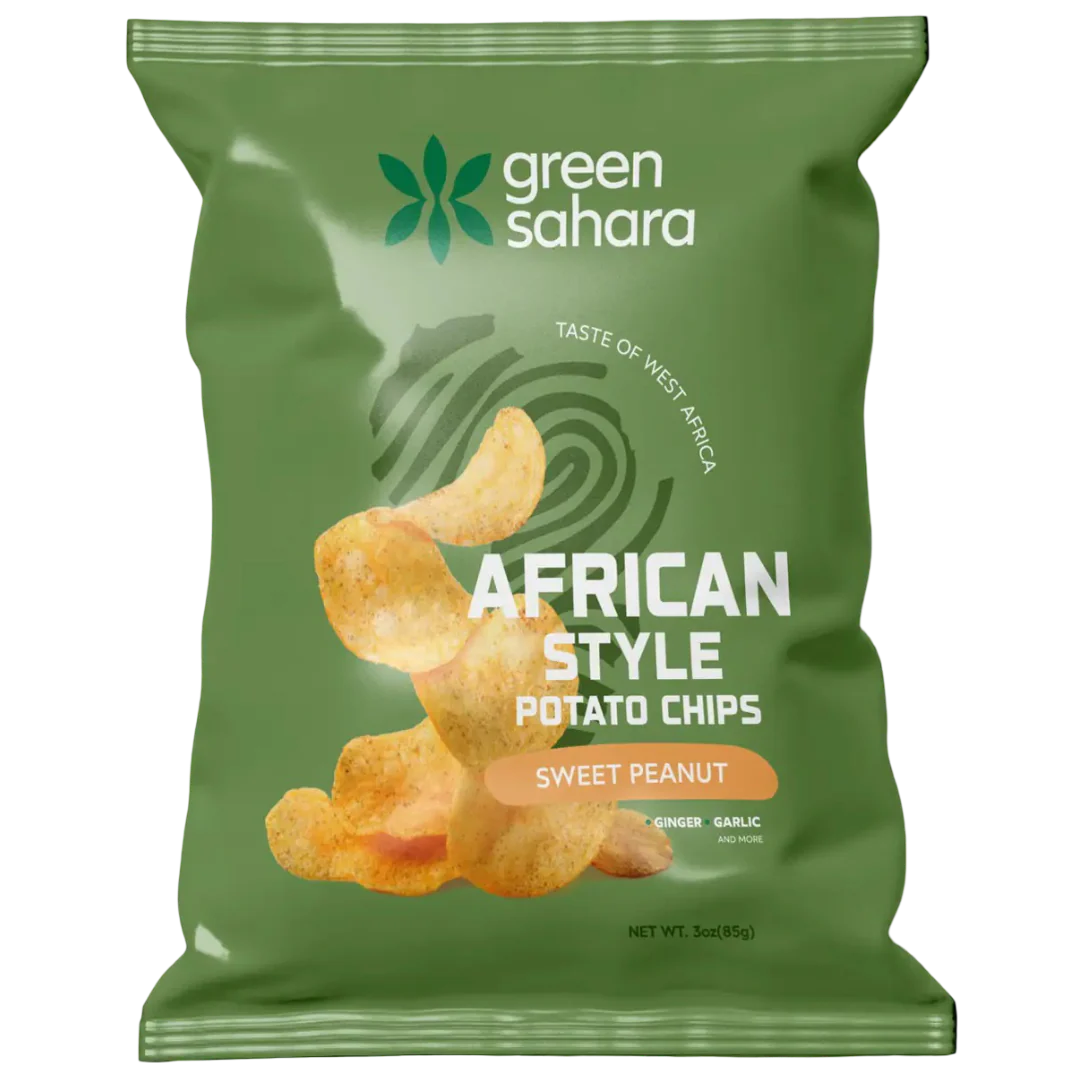 African Sweet Peanut Chips