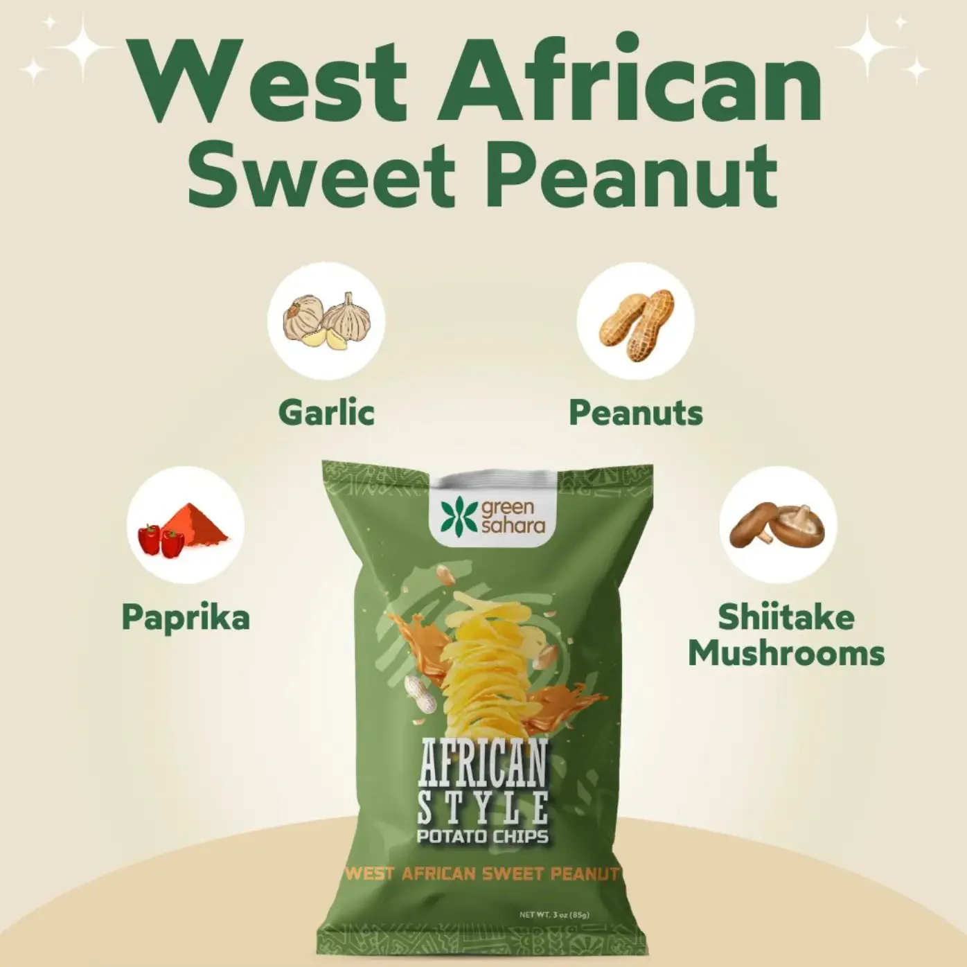 African Sweet Peanut Chips - Image 3