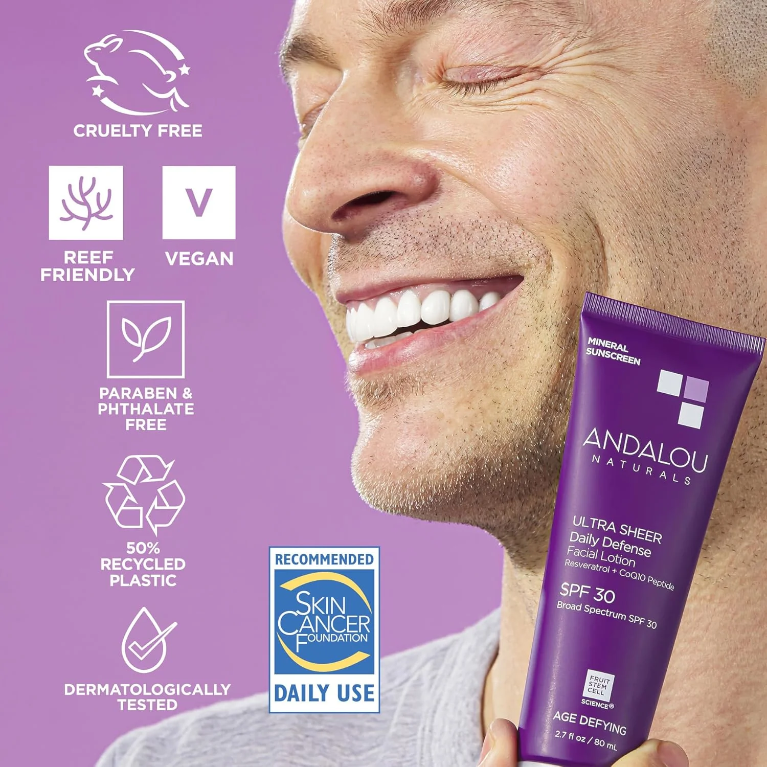 Age Defying Ultra Sheer Daily Defense Mineral Sunscreen SPF 30 - Image 5