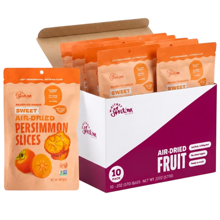 Air-Dried Persimmon Slices (10 Pack)