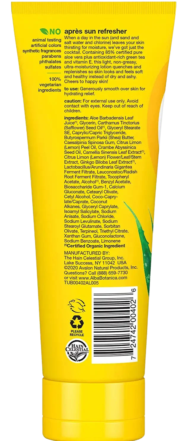 After Sun Lotion 85% Aloe Vera - Image 2