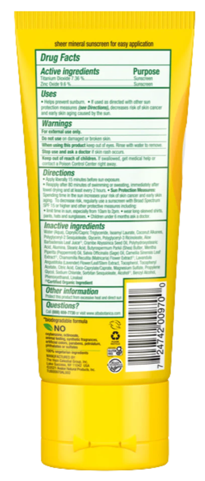 Clear Mineral Sunscreen Lotion Spf 45 - Image 2