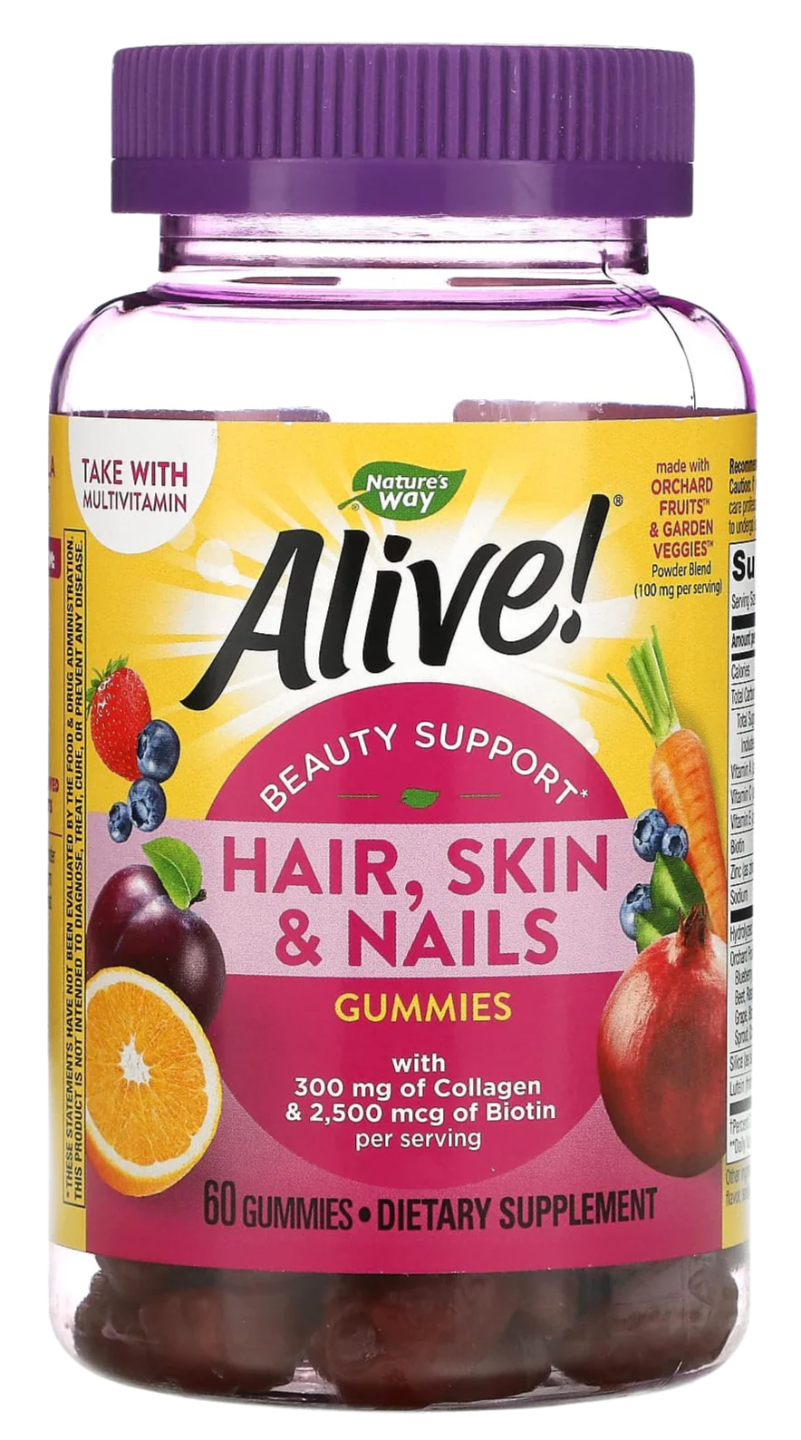 Alive! Premium Hair, Skin & Nails Gummies