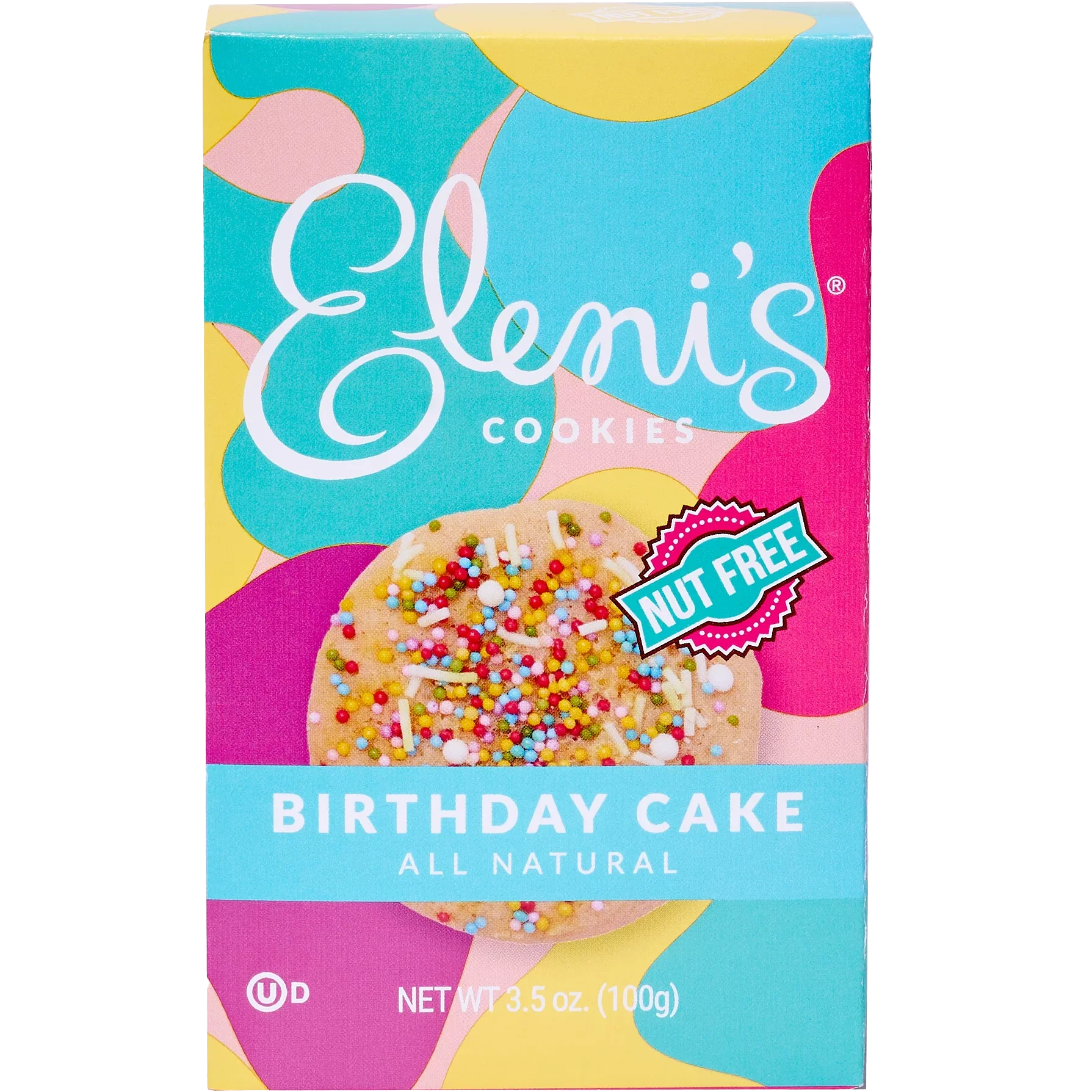 All Natural Birthday Cake Cookies