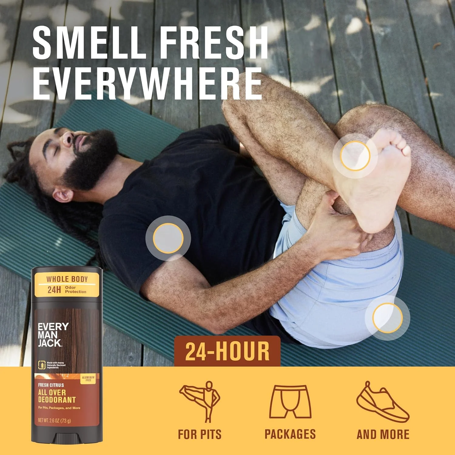 All Over Deodorant - Fresh Citrus - Image 2