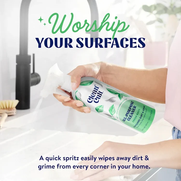 All Purpose Cleaner - Ready to Use - Sweet Basil - Image 2