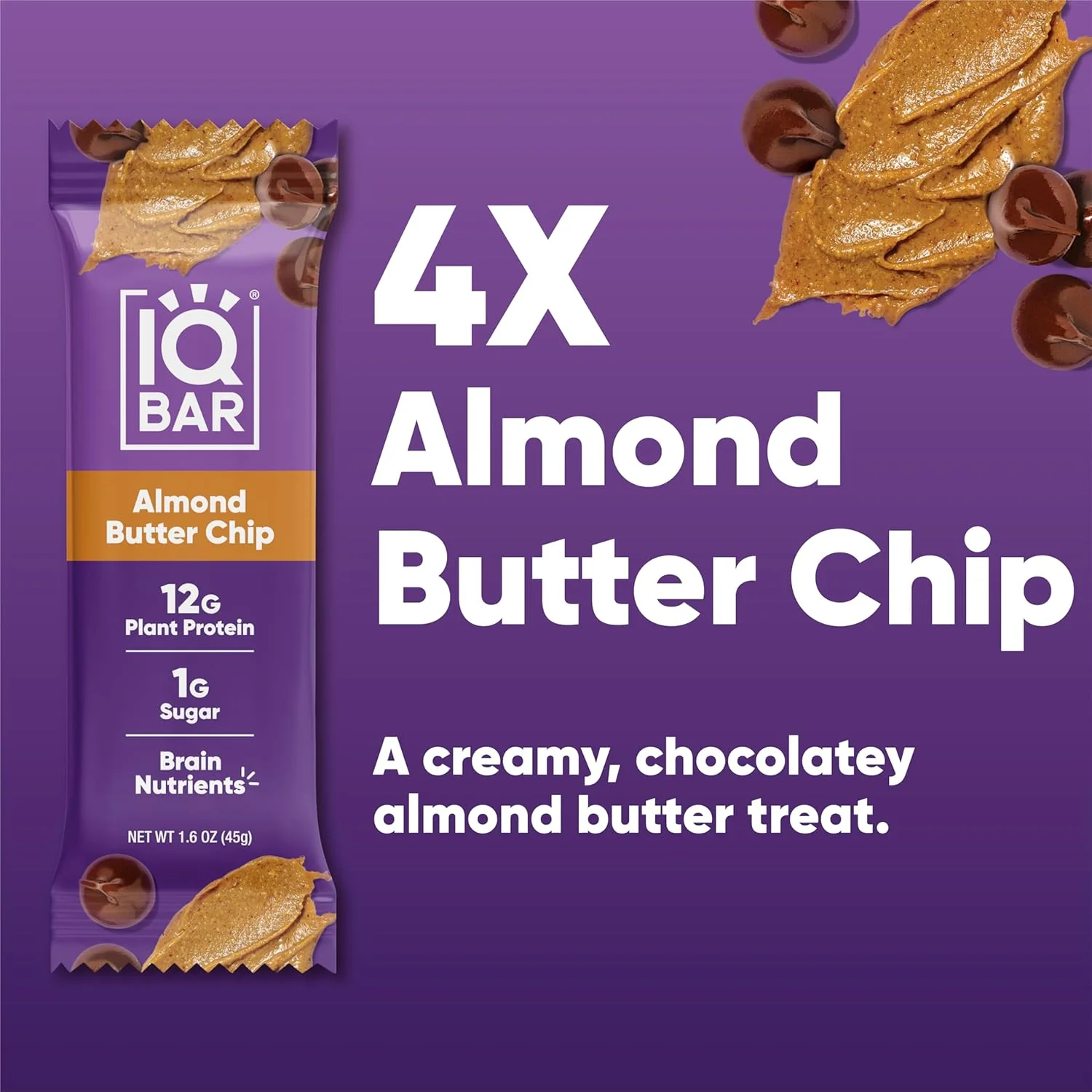 Almond Butter Chip Bars (4 Pack) - Image 3