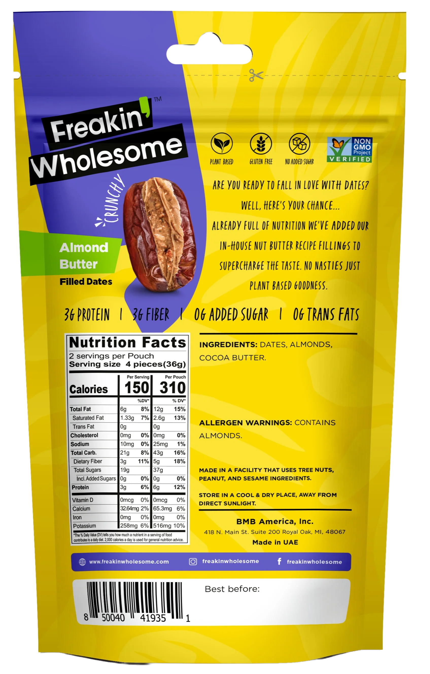 Almond Butter Filled Dates - Image 2