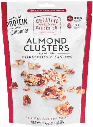 Almond Clusters With Cranberry & Cashews