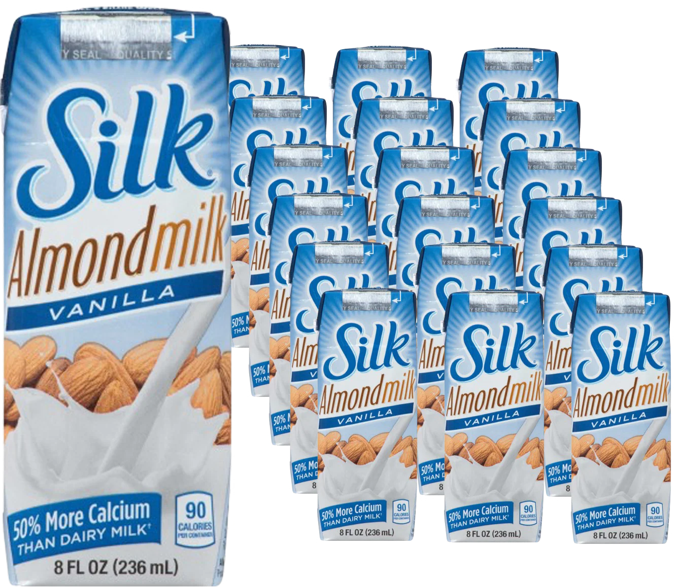 Almond Pure Vanilla Milk (18 Pack)